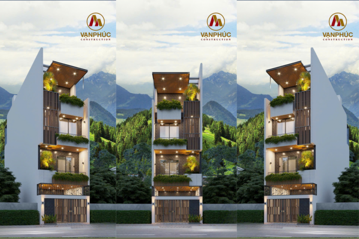 Mẫu Nhà Phố 3 Tầng – Không Gian Sống Hiện Đại, Sáng, Thoáng Cho Gia Đình 3 Thế Hệ